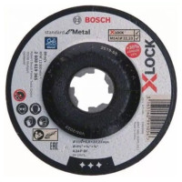 PRO X-LOCK Шліфувальний диск for Metal 115x6x22.23 увігнутий, (+30%) (2608619365)