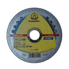 Круг відр. ручн.прогр.  125*1,0*22,23 А100 прямий KLINGSPOR (384803)