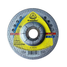 Круг зачисний  125*6,0*22,23 А100 увігнутий KLINGSPOR (384840)