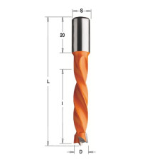 309.120.12 Свердло HW NP D=12 I=43 L=70 S=10x20 LH (309.120.12)