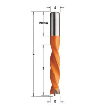Свердло HW NP D=10 I=40 L=67 S=8x20 RH (307.100.11)