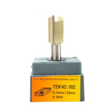 Фреза ГЛОБУС 1002 D14 пазова пряма (1002-D14-G)
