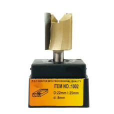 Фреза ГЛОБУС 1002 D22 пазова пряма (1002-D22-G)