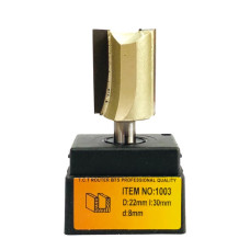 Фреза ГЛОБУС 1003 D22 пазова пряма (1003-D22-G)