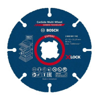 10 Відрізних кругів X-LOCK Carbide 10x115x22.23mm (2608901194)