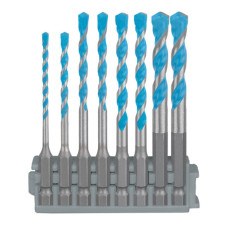 Набір свердл HEX-9 MultiConstruction Pick & Click (3/4/5/5/6/6/8/8) (2608901455)