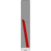 Фреза ГЛОБУС 1020 HM S N8Х22 кромочна пряма (1020-HM-S-N8X22-G)