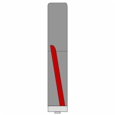 Фреза ГЛОБУС 1020 HM S 12X50 кромочна пряма (1020-HM-S-12X50-G)