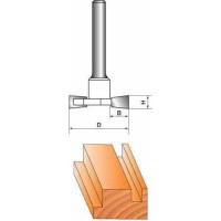 Фреза ГЛОБУС 1008 Z2x2 h6 кромочна фальцева (1008-Z2X2-h6-G)