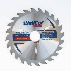 Пила дискова WellCut Standard  125х22.23  24Т (WS24125)