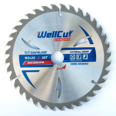 Пильний диск  WellCut Standard 165х20 36Т (WS36165)