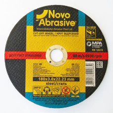 Круг відр. метал 180*3,0*22,2 14А NOVOABRASIVE (шт) (WM18030)