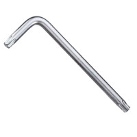 Ключ TORX Г-обр. T-40 супердовжина з отвором TOPTUL AIBE4018 (AIBE4018)