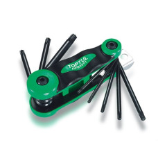 Набір складних ключів TORX: T9-T40 (матеріал CRV-6150) TOPTUL AIFB0801 (AIFB0801)