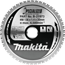 Диск пиляльний по металу SPECIALIZED 136x20 мм 50T (B-21973)