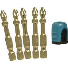 Насадка Mag booster з набором біт PH2 (5 шт.) (B-42488)