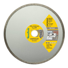 Алмазний круг NovoTools Basic230мм*5мм*22,23 плитка (DBB230/C)