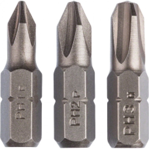 Набір біт Bosch PH1, PH2, PH3, 25 мм (2609255964)