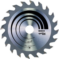 Пиляльний диск Bosch Optiline Wood 140×2,4×20 мм, 20 ATB (2608640586)