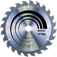 Пиляльний диск по дереву Bosch Optiline Wood 190x20/16x2,6 мм 24 АТВ (2608640612)