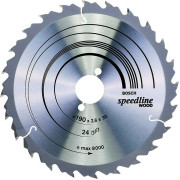Пиляльний диск по дереву Bosch Speedline Wood 19х2,4х30 мм 24 ATB/FT (2608640801)