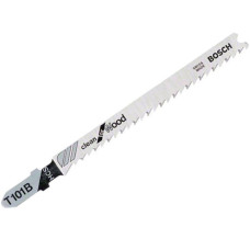 Пилка для лобзика Bosch по дереву T 101 B, 2,7×100 мм, 25 шт (2608633622)