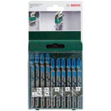 Набір пилок Bosch по металлу, 10 шт (2609256745)