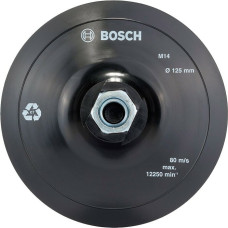Опорна тарілка Bosch на липучці, 125 мм, М14 (2608601077)