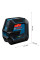 Лазерний нівелір Bosch Professional GCL 2-50 G в чемодані з тримачем RM 10, затиском DK 10, чохлом, мішенню (0601066M02)