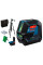 Лазерний нівелір Bosch Professional GCL 2-50 G з штативом BT 150, тримачем RM 10, чохлом, мішенню (0601066M01)