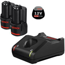 Акумулятор Bosch Professional 2 х GBA 12V 2.0Ah + ЗП GAL 12V-40 (1600A019R8)