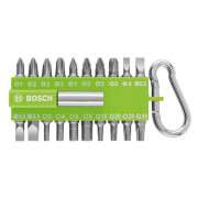 Набір насадок Bosch для загвинчування з карабіном (салатовий), 21 шт (2607002823)