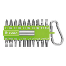 Набір насадок Bosch для загвинчування з карабіном (салатовий), 21 шт (2607002823)