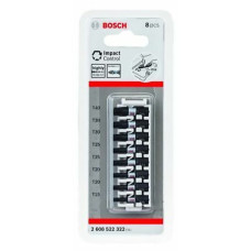 Набір ударних двосторонніх біт Bosch Impact Control, 25 мм, 8 шт (2608522322)