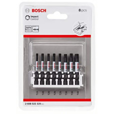 Набір ударних двосторонніх біт Bosch Impact Control, 50 мм, 8 шт (2608522329)