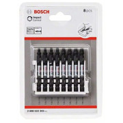 Набір ударних двосторонніх біт Bosch Impact Control, 65 мм, 8 шт (2608522343)