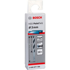 Свердло Bosch HSS-PointTeQ, 3×33×61 мм, 10 шт (2608577198)