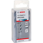Свердло Bosch HSS-PointTeQ, 4,2×43×75 мм, 10 шт (2608577210)