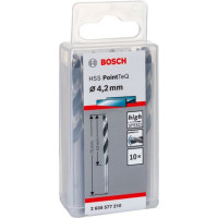 Свердло Bosch HSS-PointTeQ, 4,2×43×75 мм, 10 шт (2608577210)