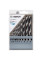 Набір свердел Bosch HSS-PointTeQ, 1-10 мм, 10 шт (2608577348)