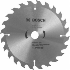 Пиляльний диск Bosch Eco for Wood 190x2,2x20-24T (2608644375)