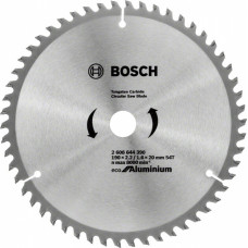 Пиляльний диск Bosch Eco for Aluminium 190x2,2/1,6x20 мм 54 HLTCG (2608644390)