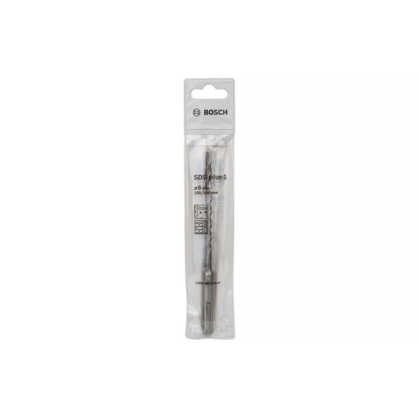 Ударний бур Bosch SDS-Plus-1, 6х100х160 мм (2608680263)