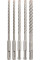 Набір ударних бурів Bosch SDS-Plus-5X, 5 шт (2608833911)