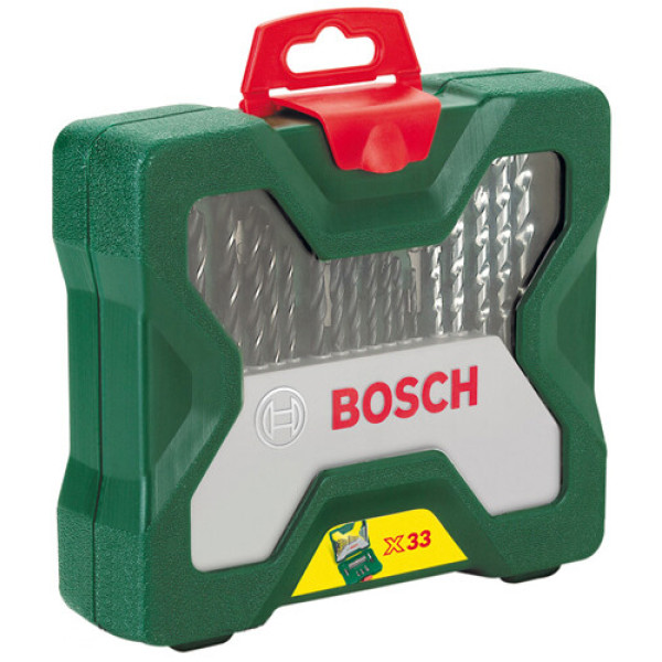 Набір свердел, біт Bosch X-Line, 33 шт (2607019325)