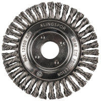 Плетена щітка для трубопроводі Number of rows 1, 125 x 6 x 22,23 mm 0,5 Сталь рифлена (358315)