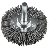 Кругла щітка зі стрижнем 600 P, 50 x 9 x 6 mm поліамід SIC зерно 320 (358366)