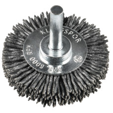 Кругла щітка зі стрижнем 600 P, 70 x 12 x 6 mm поліамід SIC зерно 120 (358367)