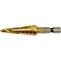 Ступінчасте свердло спіральна канавка TiN (1/4 Hex, MZ) / D-40179 (D-40179)