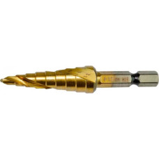 Ступінчасте свердло спіральна канавка TiN (1/4 Hex, MZ) / D-40179 (D-40179)